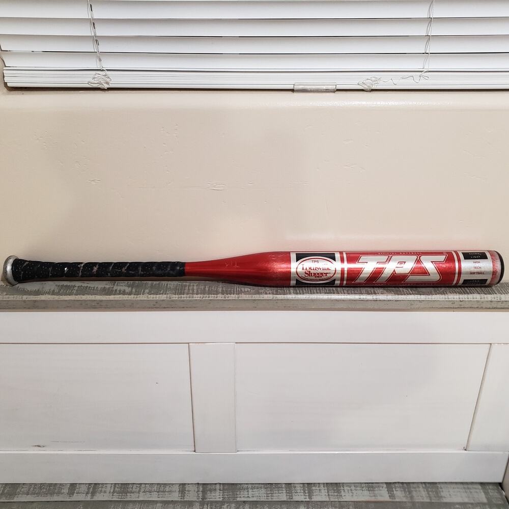 Louisville Slugger Bat Red Powerized TPS Softball TPS3123BS 24oz Extra Light